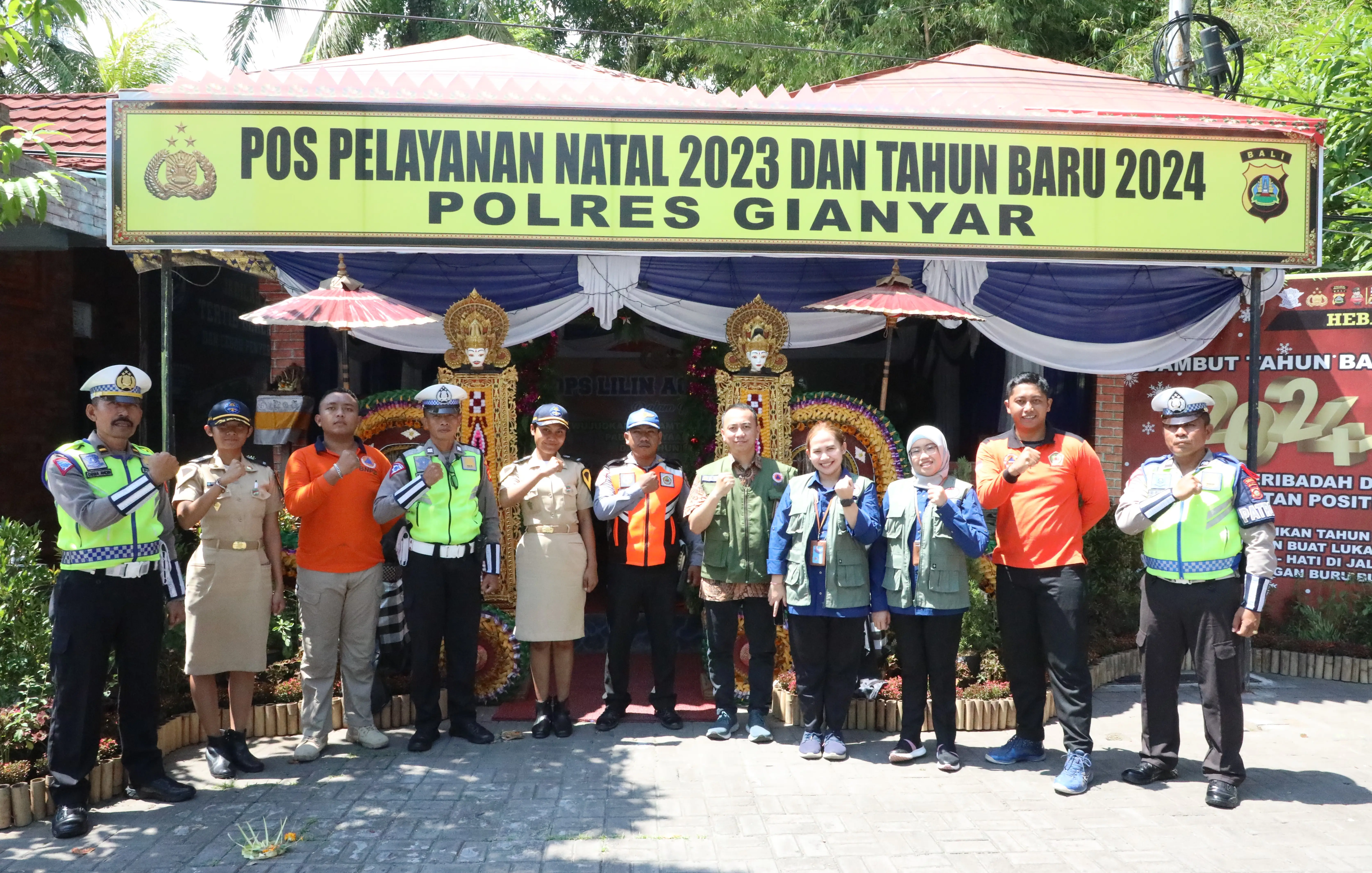 Melihat Posko Nataru BNPB-BPBD di Pulau Dewata